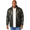 KingSize Men's Big & Tall Embossed Leather Jacket -Refrigiwear US Shop GUEST d4abba1a ec5f 4fd3 8137 96b3e77741c9