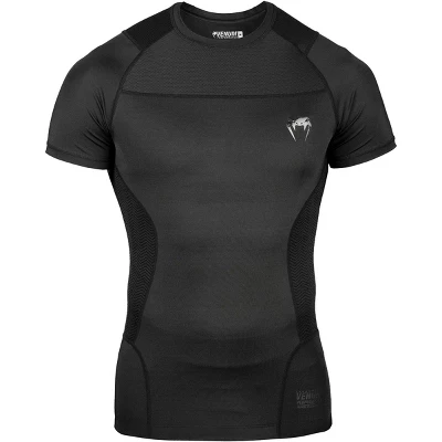 Venum G-Fit Short Sleeve Rashguard - Black 7 Venum G-Fit Short Sleeve Rashguard - Black - Image 5