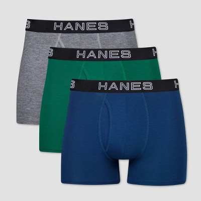 Hanes Premium Men's 3pk Trunks With Anti Chafing Total Support Pouch 9 Hanes Premium Men's 3pk Trunks With Anti Chafing Total Support Pouch - Image 7
