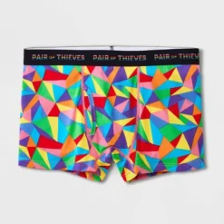 Pair Of Thieves Men's Rainbow Abstract Print Super Fit Trunks - Red/Blue/Green 15 Pair Of Thieves Men's Rainbow Abstract Print Super Fit Trunks - Red/Blue/Green -Refrigiwear US Shop GUEST d99b8e43 ea24 4810 9bce bcbe997ffe4f