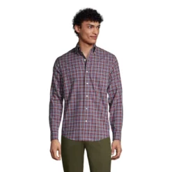 Lands' End Men's Traditional Fit No Iron Twill Shirt -Refrigiwear US Shop GUEST da79d25d ce07 47bc af4e 5062015f9831