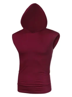 Lars Amadeus Men's Sleeveless Hoodies Vest T-Shirt Workout Gym Hooded Tank Tops -Refrigiwear US Shop GUEST db0f28d8 e05d 4953 91bd 0a42970085b3