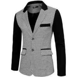 Lars Amadeus Men's Plaid Pattern Button Down Slim Fit Casual Jacket Blazer -Refrigiwear US Shop GUEST dc701e65 fb62 46b3 833e a7f35f1318e1