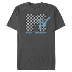 Men's MTV Checkered Logo T-Shirt -Refrigiwear US Shop GUEST e3c750a4 7a10 4893 9f7c 57d8fd79bd00