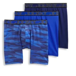 Jockey Men's Active Microfiber 9" Long Leg Boxer Brief - 3 Pack -Refrigiwear US Shop GUEST e512e757 f02b 44ca 87ed d73a93f11f8b