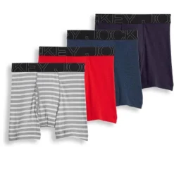Jockey Men's ActiveBlend 5" Boxer Brief - 4 Pack -Refrigiwear US Shop GUEST e5e3ca68 d2e1 47f6 9e27 4f9864e77c6a