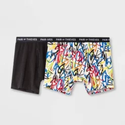 Pair Of Thieves Men's 2pk Super Soft Boxer Briefs -Refrigiwear US Shop GUEST e9187c4f 6384 44ec ba73 1001e6867038