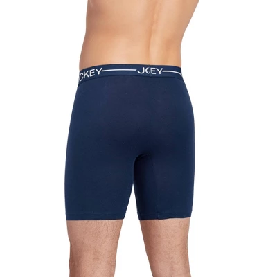 Jockey Men's Organic Cotton Stretch 6.5" Boxer Brief - 3 Pack 4 Jockey Men's Organic Cotton Stretch 6.5" Boxer Brief - 3 Pack - Image 2