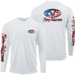 Flying Fisherman Stars & Stripes Performance Long Sleeve T-Shirt - White 7 Flying Fisherman Stars & Stripes Performance Long Sleeve T-Shirt - White -Refrigiwear US Shop GUEST ebd35ee6 f5d7 4062 ad62 a06cfc5ae6f7