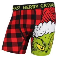 Dr. Seuss The Grinch Merry Grinchmas Santa Grinch Boxer Briefs Underwear -Refrigiwear US Shop GUEST f24e61ae 9b8d 4cb2 8196 7eba184892d4