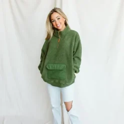 Goumikids Adult Faux Shearling Organic Cotton Zip Pullover -Refrigiwear US Shop GUEST f25c5445 0a31 44dc a9e4 367b5a8b0dcc