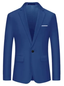 Lars Amadeus Men's Dress Slim Fit Blazer Single Breasted One Button Suit Sports Coat -Refrigiwear US Shop GUEST f32ace5b 6d54 4360 ad1c ad7ea49a3eee