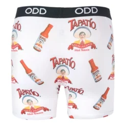 Odd Sox Men's Funny Underwear Boxer Briefs, Popular Condiments & Hot Sauce Prints