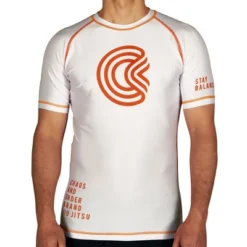 Chaos And Order Base Label V2 Short Sleeve BJJ Rashguard