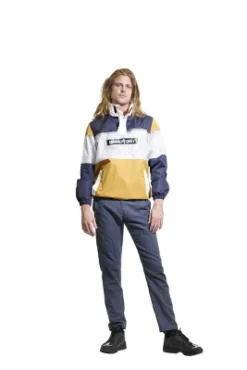 Members Only Men's Color And Translucent Block Jacket