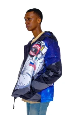 Members Only Men's Space Puffer Jacket