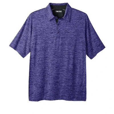 KingSize Men's Big & Tall Moisture Wicking Polo 14 KingSize Men's Big & Tall Moisture Wicking Polo - Image 12