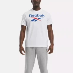 Reebok Identity Big Stacked Logo T-Shirt -Refrigiwear US Shop GUEST f9ed77f2 b36a 4e7d 884e e0d63811076f