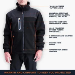 RefrigiWear Men's Insulated PolarForce Hybrid Fleece Jacket With HiVis Piping 9 RefrigiWear Men's Insulated PolarForce Hybrid Fleece Jacket With HiVis Piping -Refrigiwear US Shop GUEST fb2cf55f 0a28 425f b1eb 369d5abbba05