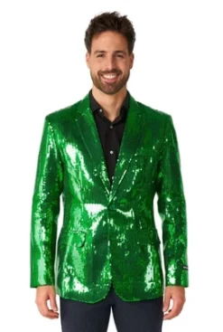 Suitmeister Men's Christmas Blazer - Sequins Green -Refrigiwear US Shop GUEST fc116afd 1278 44c3 bcd2 a1ab83f13614